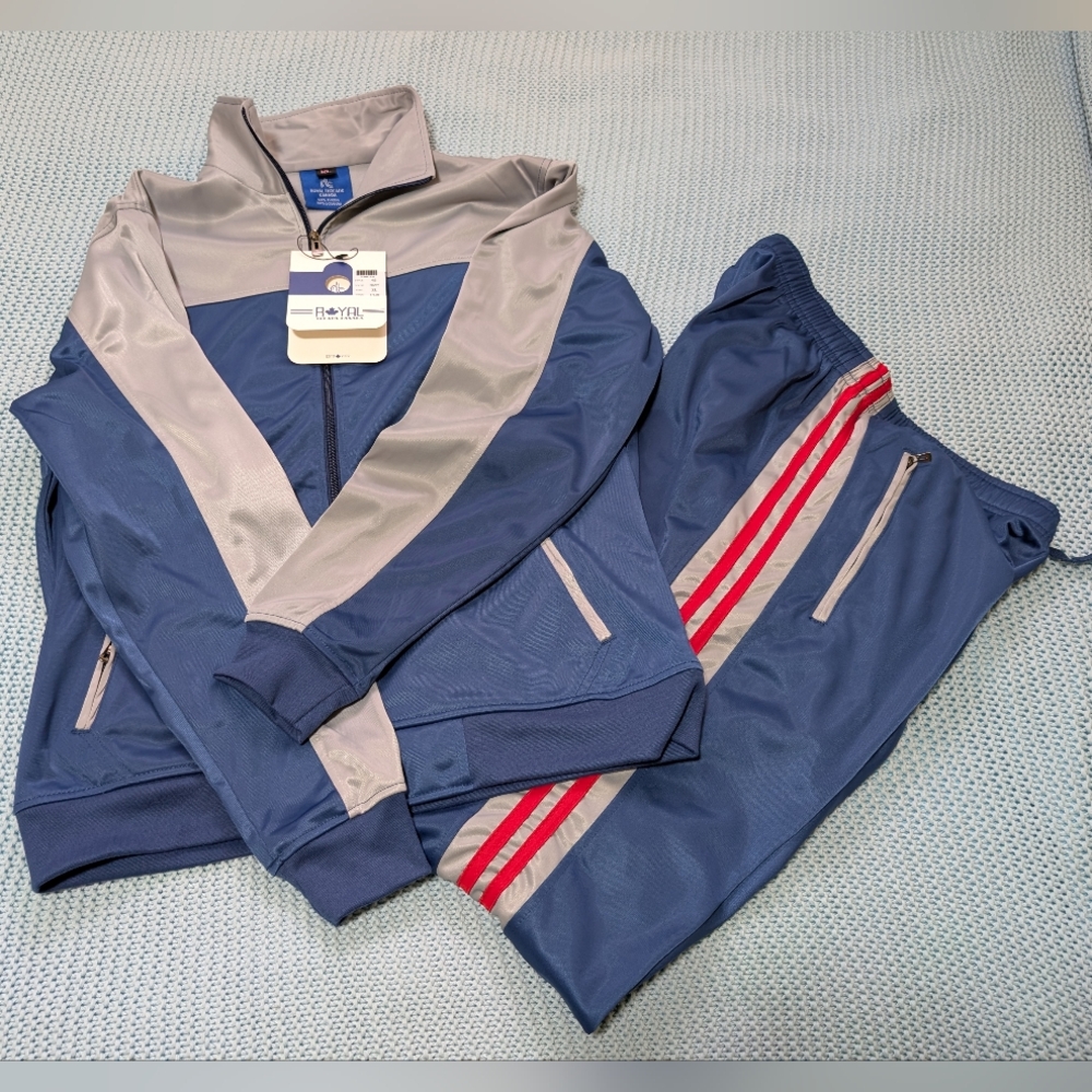 Royal Threads Winter Track Suit. XL NWT